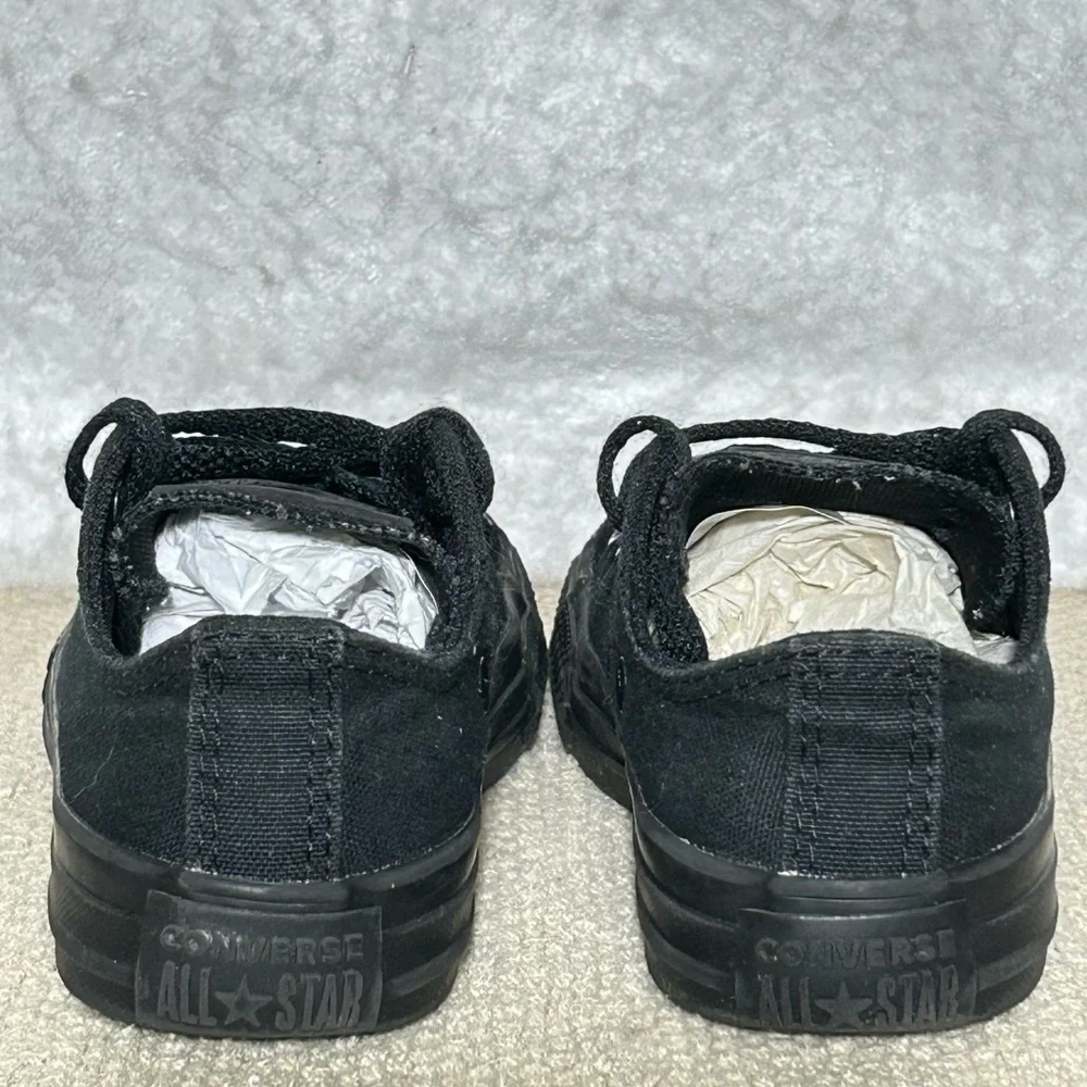 Converse CT All Stars Kids Black Low Canvas Casual Athletic Sneaker Shoes SZ 12